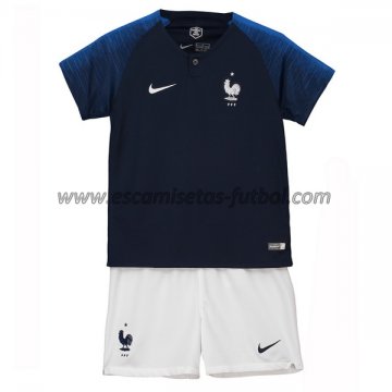 Camiseta seleccion de Francia 1ª Conjunto De Nino 2018