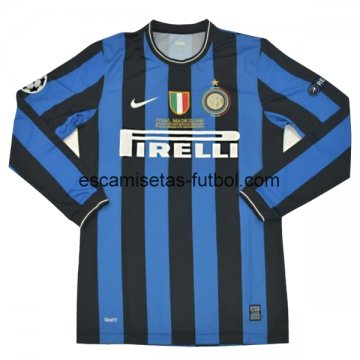 Retro Camiseta de la Selección de Inter Milan 1ª 2010/2011 ML