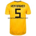 Camiseta de Vertonghen la Selección de Belgium 2ª 2018