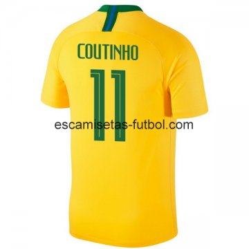 Camiseta de Coutinho la Selección de Brasil 1ª Equipación 2018