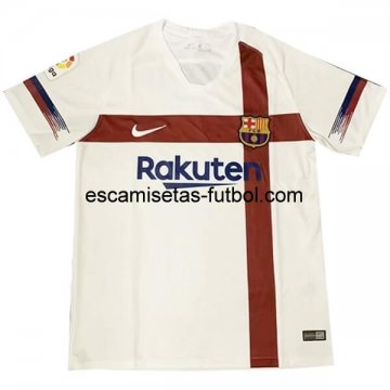 Camiseta de Entrenamiento Barcelona 2019/2020 Blanco Rojo
