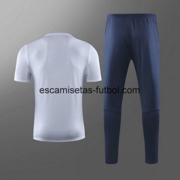 Camiseta de Entrenamiento Conjunto Completo Francia 2019 Blanco Azul