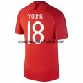 Camiseta de Young la Selección de Inglaterra 2ª 2018