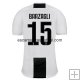 Camiseta del Barzagli Juventus 1ª Equipación 2017/2018
