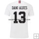 Camiseta del Dani Alves Paris Saint Germain JORDAN 3ª 2ª Equipación 2018/2019