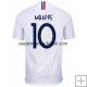 Camiseta de Mbappe la Selección de Francia 2ª 2018
