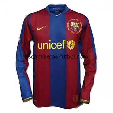 Camiseta del Barcelona 1ª Equipación Retro 2007/2008 ML