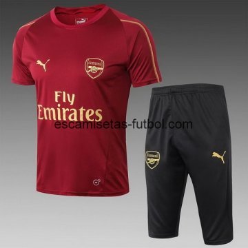 Camiseta de Entrenamiento Conjunto Completo Arsenal 2018/2019 Rojo