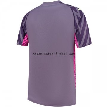 Tailandia Portero Camiseta del Manchester City 2023/2024 Purpura