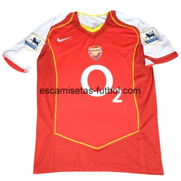 Retro Camiseta de la Selección de Arsenal 1ª 2004/2005