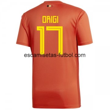 Camiseta de Origi la Selección de Belgium 1ª 2018