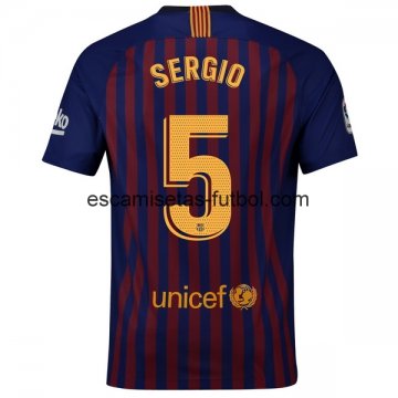 Camiseta del Sergio Barcelona 1ª Equipación 2018/2019