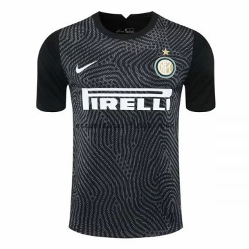 Tailandia Camiseta del Portero Camiseta Inter Milán 2020/2021 Negro