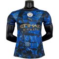 Tailandia Jugadores Especial Camiseta del Manchester City 2023/2024 Azul Marino