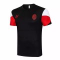 Camiseta de Entrenamiento AC Milan 2021/2022 Negro Blanco Rojo