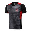 Camiseta de Entrenamiento AC Milan 2021/2022 Negro Rojo
