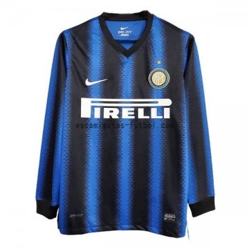 Camiseta del Inter Milán 1ª Retro 2010/2011 ML