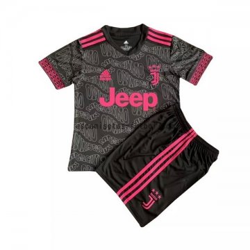Camiseta del Juventus Especial Niños 2020/2021 Negro Rosa