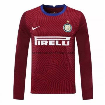 Camiseta del Portero Inter Milán 2020/2021 ML Borgona