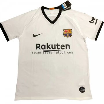 Camiseta de Entrenamiento Barcelona 2019/2020 Blanco Negro