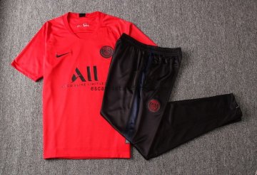 Camiseta de Entrenamiento Conjunto Completo Paris Saint Germain 2019/2020 Rojo Negro