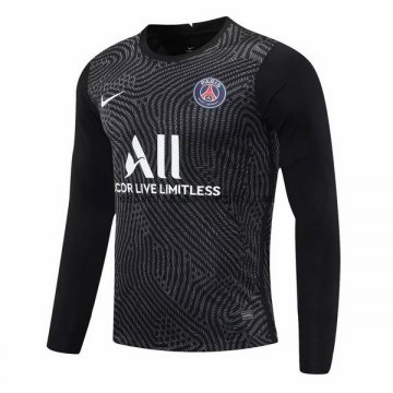 Tailandia Camiseta del Portero Paris Saint Germain 2020/2021 ML Negro