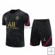 Camiseta de Entrenamiento Conjunto Completo Paris Saint Germain 2020/2021 Negro Oro