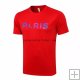 Camiseta de Entrenamiento Paris Saint Germain 2021/2022 Rojo Purpura