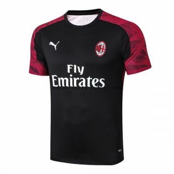 Camiseta de Entrenamiento AC Milan 2019/2020 Rojo Negro