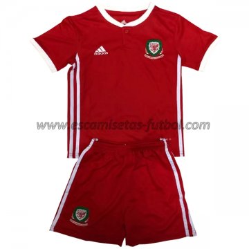 Camiseta del Gales 1ª Conjunto De Niño 2018