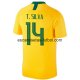 Camiseta de Silva la Selección de Brasil 1ª Equipación 2018