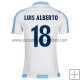 Camiseta de Luis Alberto del Lazio 2ª Equipación 2017/2018