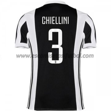 Camiseta del Chiellini Juventus 1ª Equipación 2017/2018