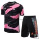 Camiseta de Entrenamiento Conjunto Completo Juventus 2020/2021 Rosa Negro