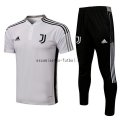 Conjunto Completo Polo Juventus 2021/2022 Blanco Negro