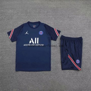 Camiseta de Entrenamiento Conjunto Completo Paris Saint Germain 2020/2021 Azul Marino