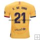 Camiseta del De Jong Barcelona 2ª Equipación 2019/2020