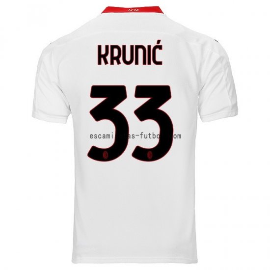 Camiseta del Krunic AC Milan 2ª Equipación 2020/2021 - Haga un click en la imagen para cerrar