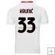 Camiseta del Krunic AC Milan 2ª Equipación 2020/2021