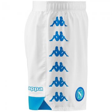 Tailandia Camiseta del Pantalones Napoli 1ª Blanco Equipación 2018/2019