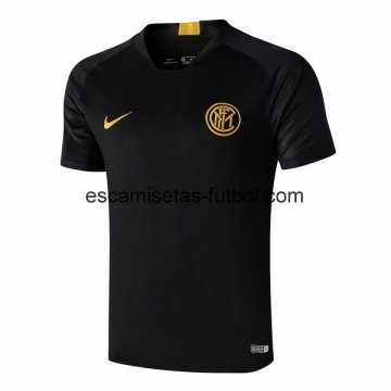Camiseta de Entrenamiento Inter Milan 2019/2020 Negro Amarillo