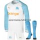 Camiseta del Marseille 1ª (Pantalones+Calcetines) Equipación 2018/2019 ML
