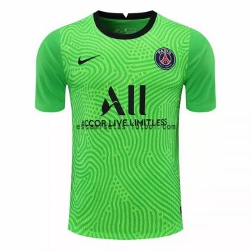 Tailandia Camiseta del Portero Paris Saint Germain 2020/2021 Verde