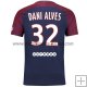 Camiseta del Dani Alves Paris Saint Germain 1ª Equipación 17/18