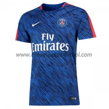 Camiseta de Entrenamiento Paris Saint Germain 2017/2018 Azul Rojo