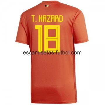 Camiseta de T.Hazard la Selección de Belgium 1ª 2018