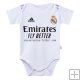 Camiseta 1ª Onesies del 1ª Niños Real Madrid 2022/2023