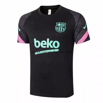 Camiseta de Entrenamiento Barcelona 2020/2021 Negro Verde