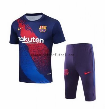 Camiseta de Entrenamiento Conjunto Completo Barcelona 2019/2020 Azul Marino Rojo