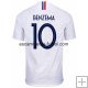 Camiseta de Benzema la Selección de Francia 2ª 2018